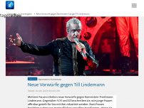 Bild zum Artikel: Neue Vorwürfe gegen Rammstein-Sänger Till Lindemann