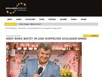 Bild zum Artikel: Andy Borg bietet im Juni doppelten Schlager-Spaß