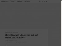 Bild zum Artikel: Oliver Glasner: „Passt mir gut auf meine Eintracht auf“