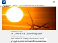 Bild zum Artikel: Klimaschutz in Deutschland: Im Land der zwei Geschwindigkeiten
