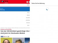 Bild zum Artikel: Analyse von Ulrich Reitz  - Von der Wirklichkeit geohrfeigt: Die Grünen sind jetzt im Heulsusen-Modus