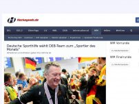 Bild zum Artikel: Deutsche Sporthilfe wählt DEB-Team zum „Sportler des Monats“