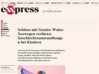 Bild zum Artikel: Schluss mit Gender-Wahn: Norwegen verbietet Geschlechtsumwandlungen bei Kindern