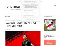 Bild zum Artikel: Wataru Endo: Herz und Hirn des VfB