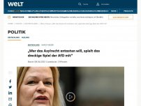 Bild zum Artikel: „Wer das Asylrecht antasten will, spielt das dreckige Spiel der AfD mit“