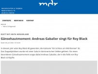 Bild zum Artikel: Gänsehautmoment: Andreas Gabalier singt für Roy Black