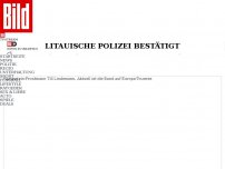 Bild zum Artikel: Litauische Polizei bestätigt - Kein Ermittlungsverfahren gegen Till Lindemann