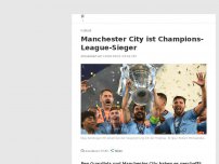 Bild zum Artikel: Manchester City ist Champions-League-Sieger