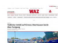 Bild zum Artikel: Unglück: 18-Jähriger stirbt nach Unfall auf der Kirmes in Oberhausen
