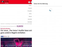 Bild zum Artikel: Mit Kaulitz-Brüdern: Für neue „The Voice“-Staffel lässt sich...