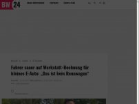 Bild zum Artikel: „Das ist kein Rennwagen“: Fahrer verärgert über Werkstatt-Rechnung für kleines E-Auto