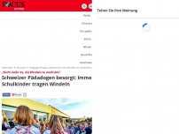 Bild zum Artikel: Schweizer Pädadogen besorgt: „Lehrpersonen sind nicht dafür da,...