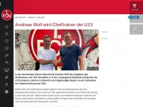 Bild zum Artikel: Andreas Wolf wird Cheftrainer der U23