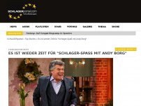 Bild zum Artikel: Es ist wieder Zeit für 'Schlager-Spaß mit Andy Borg'