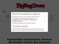 Bild zum Artikel: Rammstein dominieren diverse Bestseller-Listen bei Amazon