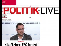 Bild zum Artikel: KIka/Leiner: FPÖ fordert jetzt einen U-Ausschuss