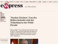 Bild zum Artikel: “Starkes Zeichen”: Van der Bellen bedankt sich bei Teilnehmern der Pride-Parade