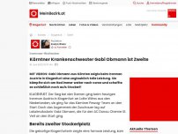 Bild zum Artikel: Kärntner Krankenschwester Gabi Obmann ist Zweite