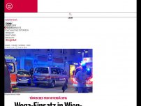 Bild zum Artikel: Wega-Einsatz in Wien-Favoriten: Messerattacke in Schanigarten