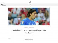 Bild zum Artikel: Gerüchteküche: Ein Sommer für den VfB Stuttgart?