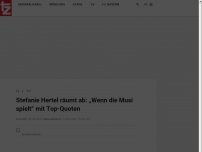 Bild zum Artikel: Stefanie Hertel räumt ab: „Wenn die Musi spielt“ mit Top-Quoten