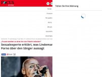 Bild zum Artikel: „Frauen werden zu einer Art von Fleisch reduziert”  - Sexualexperte erklärt, was Lindemanns Porno über den Sänger aussagt