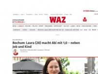 Bild zum Artikel: Abitur: Bochumerin macht Abi mit der Note 1,0 – trotz Job und Kind