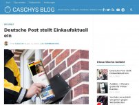 Bild zum Artikel: Deutsche Post stellt Einkaufaktuell ein
