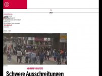 Bild zum Artikel: Schwere Ausschreitungen bei Eritrea-Festival im deutschen Gießen