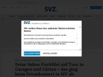 Bild zum Artikel: Feine Sahne Fischfilet auf Tour in Garagen und Gärten – das ging beim Privatkonzert in MV ab