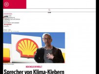 Bild zum Artikel: Sprecher von Klima-Klebern kassiert Millionen-Pension von Shell