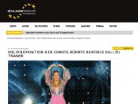 Bild zum Artikel: Die Poleposition der Charts rührte Beatrice Egli zu Tränen