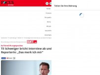 Bild zum Artikel: Auf Vorwürfe angesprochen: Til Schweiger bricht Interview ab...