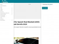 Bild zum Artikel: News: Remake zu Need for Speed: Most Wanted (2005) erscheint laut Leak bereits 2024
