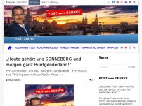 Bild zum Artikel: „Heute gehört uns SONNEBERG und morgen ganz Buntgenderland!“