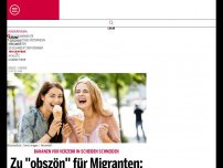 Bild zum Artikel: Zu ''obszön'' für Migranten: Eis-Schleck-Verbot für Frauen?