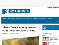 Bild zum Artikel: Video: Über 4.000 Dynamo-Fans beim Testspiel in Prag