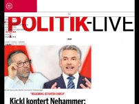 Bild zum Artikel: Kickl kontert Nehammer: 'Es braucht rasche Neuwahlen'