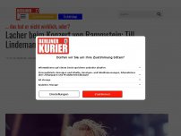 Bild zum Artikel: Hammer bei Rammstein: Till Lindemann dichtet „Ohne dich“ um - und wird gefeiert