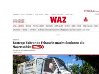 Bild zum Artikel: Handwerk: Bottrop: Fahrende Friseurin macht Senioren die Haare schön