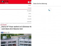 Bild zum Artikel: Amt bezahlt: - „Hartz-IV“-Paar wohnt in 5-Zimmer-Wohnung - und lässt drei Räume leer