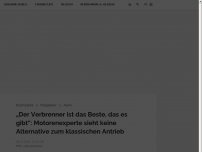 Bild zum Artikel: „Der Verbrenner ist das Beste, das es gibt“: Motorenexperte sieht keine Alternative zum klassischen Antrieb