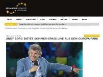 Bild zum Artikel: Andy Borg bietet Sommer-Spaß live aus dem Europa-Park