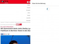 Bild zum Artikel: Irin zu Gast in Deutschland - Mit Rammstein-Rede zieht Shelby Lynn ein Berliner Hotel in den Bann