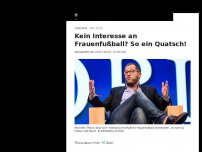 Bild zum Artikel: Julian Reichelt liegt falsch: Hype um die Frauen-Nationalmannschaft ist groß