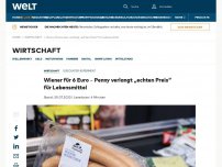 Bild zum Artikel: Wiener für 6 Euro – Penny verlangt „echten Preis“ für Lebensmittel
