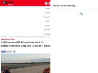 Bild zum Artikel: Schadenersatzforderungen wegen Blockaden - „Letzter Generation“ droht finanzieller Ruin wegen der Lufthansa