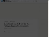 Bild zum Artikel: Claus Kleber kuschelt mit Ex-TV-Kollegin: Fans schmelzen dahin