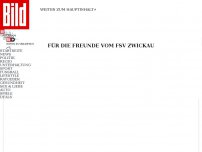 Bild zum Artikel: Für die Freunde vom FSV Zwickau - Dresden-Fans schlachten lila „Aue-Schwein“