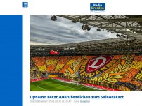 Bild zum Artikel: Dynamo setzt Ausrufezeichen zum <div class='nobr'> Saisonstart<div class='point'></div></div>